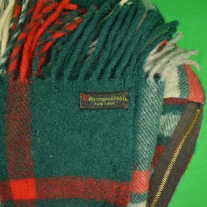 "Abercrombie & Fitch Scotch Wool Plaid Sleeping Bag" (SOLD)