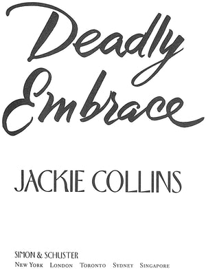 "Deadly Embrace" 2002 COLLINS, Jackie