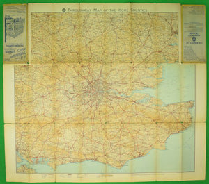 "A.A. Throughway Maps" 1929