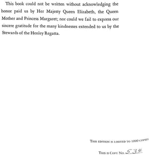 "The Henley Royal Regatta" MIDDENDORF, John William Jr.