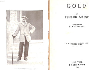 "Golf" 1922 Massy, Arnaud