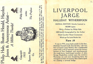 "Liverpool Jarge" 1933 WITHERSPOON, Halliday [pseudonym of Nutter, William Herbert]