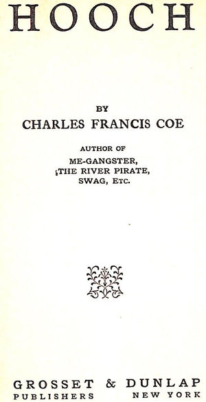 "Hooch" 1929 COE, Charles Francis