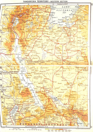 "The South And East African Year Book And Guide with Atlas: 49th Issue" 1949