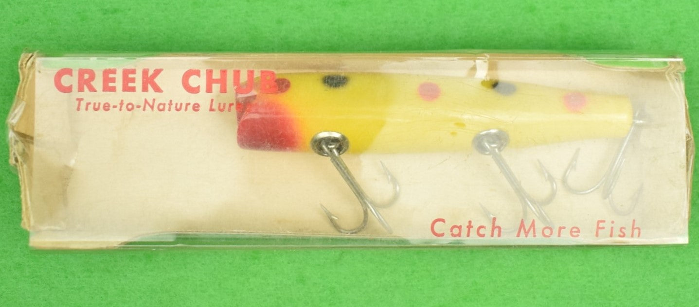 creek chub fishing lure Abercrombie & Fitch Chub Creek Fishing Lure New/ Old Stock!"