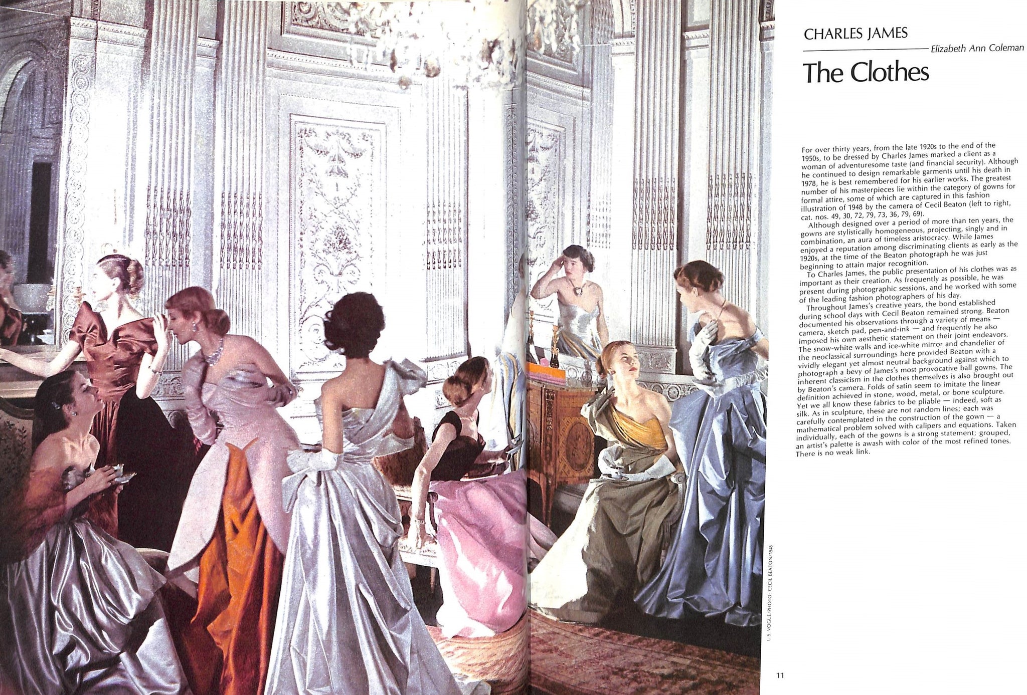 Cecil Beaton | Charles James Dresses, Vogue, 1948 (1948) | MutualArt