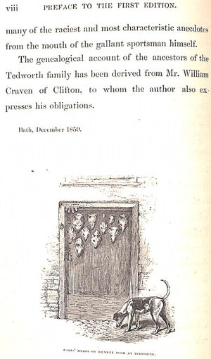 "Reminiscences Of Thomas Assheton Smith, Esq." 1860 WILMOT, Fardley