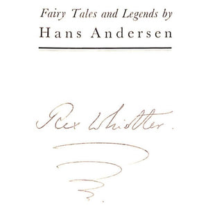 "Fairy Tales And Legends" 1935 ANDERSEN, Hans WHISTLER, Rex