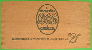 Jack & Charlie's "21" Club Cigar Box