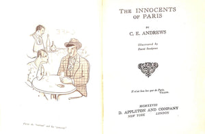 "The Innocents of Paris" 1928 ANDREWS, C.E.