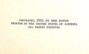 "Romance Prescribed" 1930 by Hatch, Eric