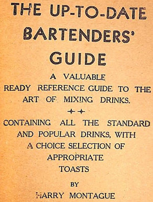 "New Bartender's Guide How To Mix Drinks 2 Books In One" 1914