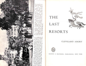 "The Last Resorts" 1952 AMORY, Cleveland (INSCRIBED)