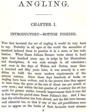 "Angling" 1877 FRANCIS, Francis