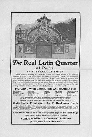 "How Paris Amuses Itself" 1903 SMITH, F. Berkeley