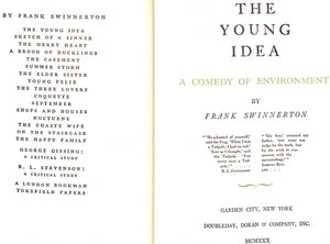 "The Young Idea" 1930 SWINNERTON, Frank