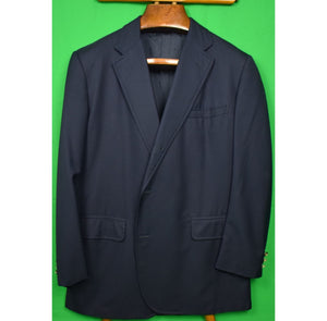 Brooks Brothers 2001 Custom Tailored Navy Blazer w/ Racquet & Tennis Club Buttons Sz: 44R (SOLD)