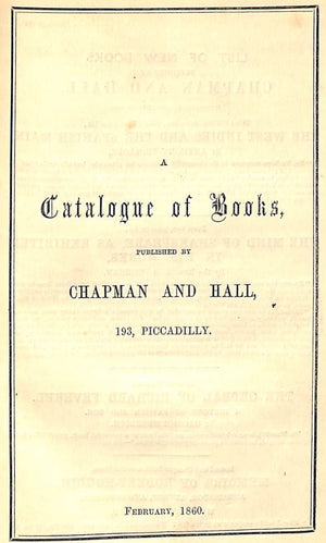 "Poems Before Congress" 1860 BROWNING, E.B.