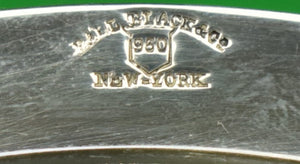"Ball, Black & Co Silver Platter Engraved w/ Armorial Stag Head"