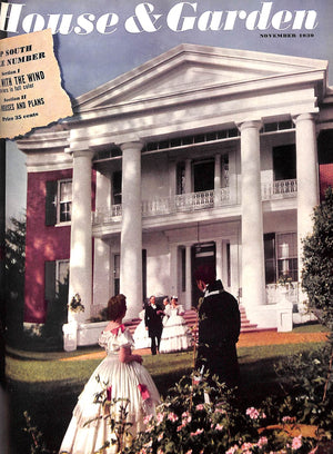"House & Garden Magazine 4 Bound Issues: 1937- 1939" (SOLD)