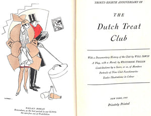 "Thirty-Eight Anniversary of The Dutch Treat Club" IRWIN, Will