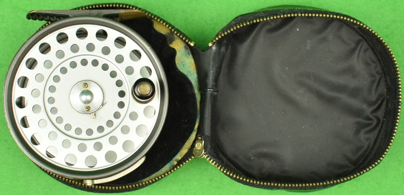 Hardy Husky Wide Drum c1960s Fly-Fishing Reel Silent Check For Abercro
