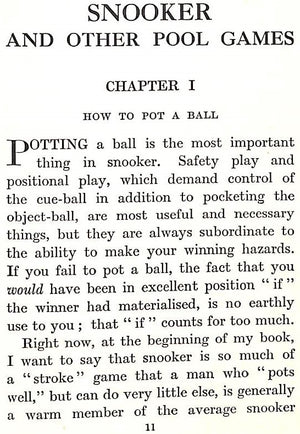 "How To Play Snooker And Other Pool Games" 1924 SMITH, Willie (Billiard Champion 1921, 1923)