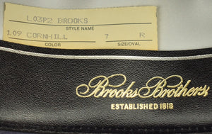 Brooks Brothers Cornhill Felt Hat w/ Feather Under Grosgrain Band Sz: 7 New/ Old Stock in BB Box