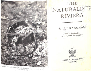 "The Naturalist's Riviera" 1962 BRANGHAM, A.N.
