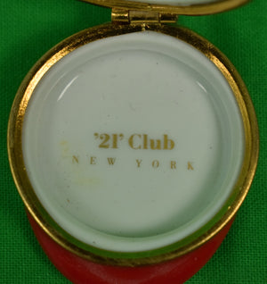 "21" Club Limoges Jockey Cap (SOLD)