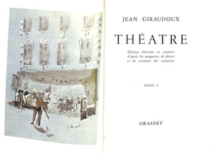 "Theatre" 1954 GIRAUDOUX, Jean
