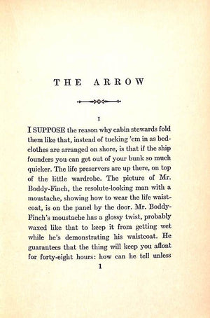 "The Arrow" 1927 MORLEY, Christopher