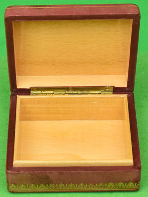 Jack & Charlie's "21" Leather-Lined Cigarette Case