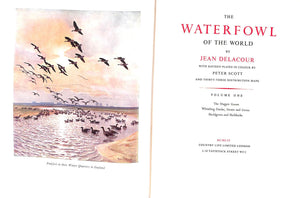 "The Waterfowl Of The World: Volumes One & Two" 1954, 1956 DELACOUR, Jean