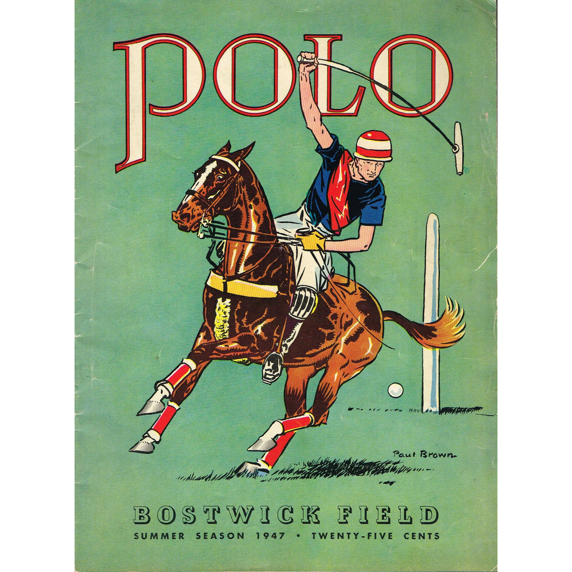 Polo Bostwick Field Summer 1947
