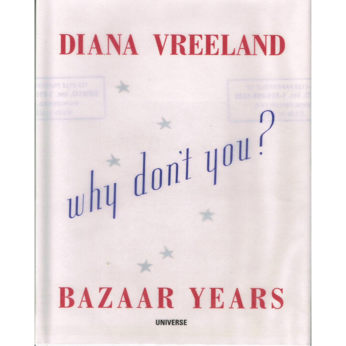 Diana Vreeland: Bazaar Years