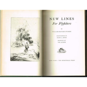"New Lines For Flyfishers" STURGIS, William Bayard