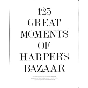 125 Great Moments of Harper's Bazaar
