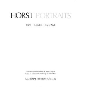 Horst Portraits