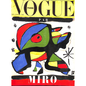 Vogue Paris: Miro Issue
