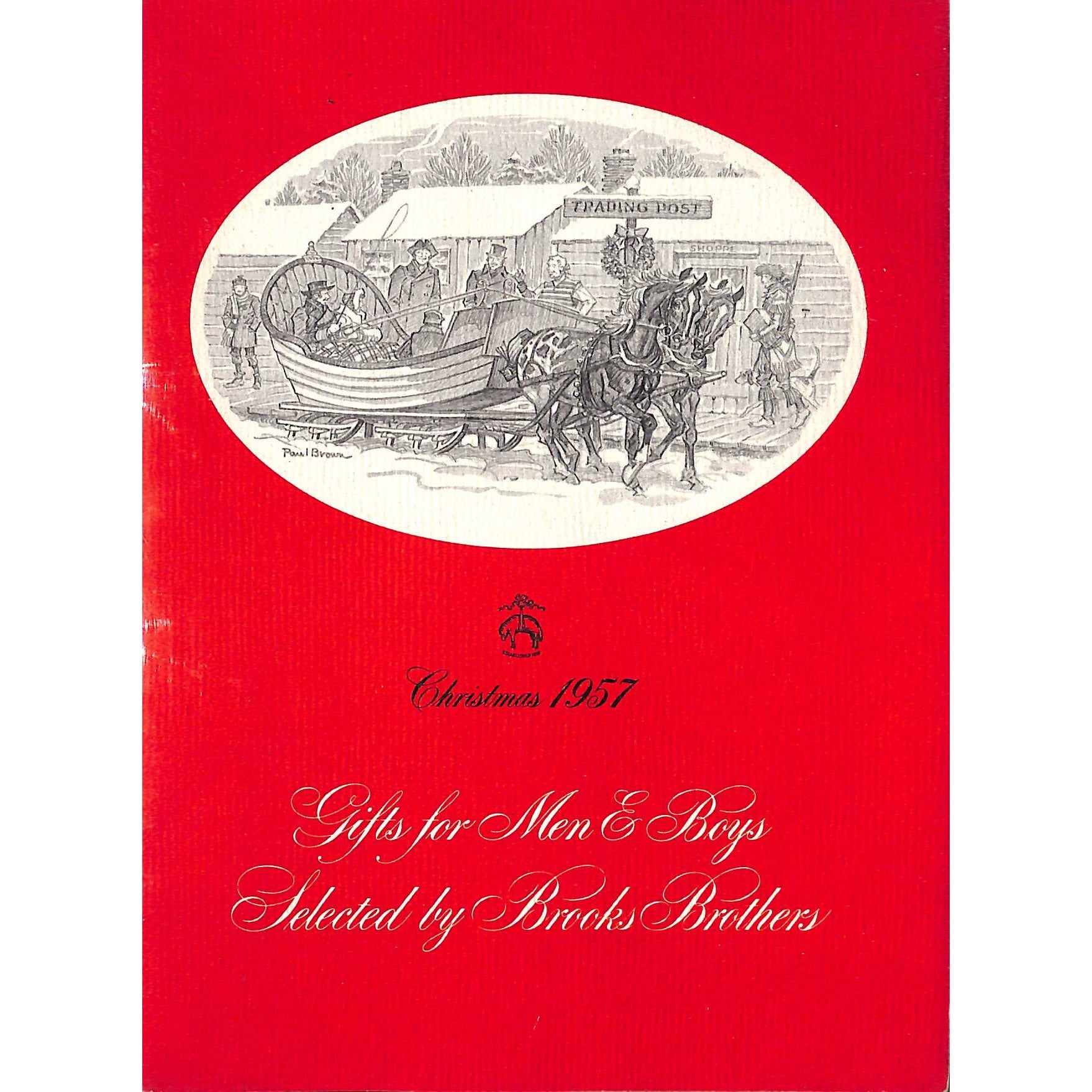 Brooks Brothers Gifts for Men & Boys; Christmas 1957 (SOLD)