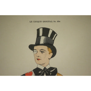 Le Viveur: Le Croquis Original no 32a