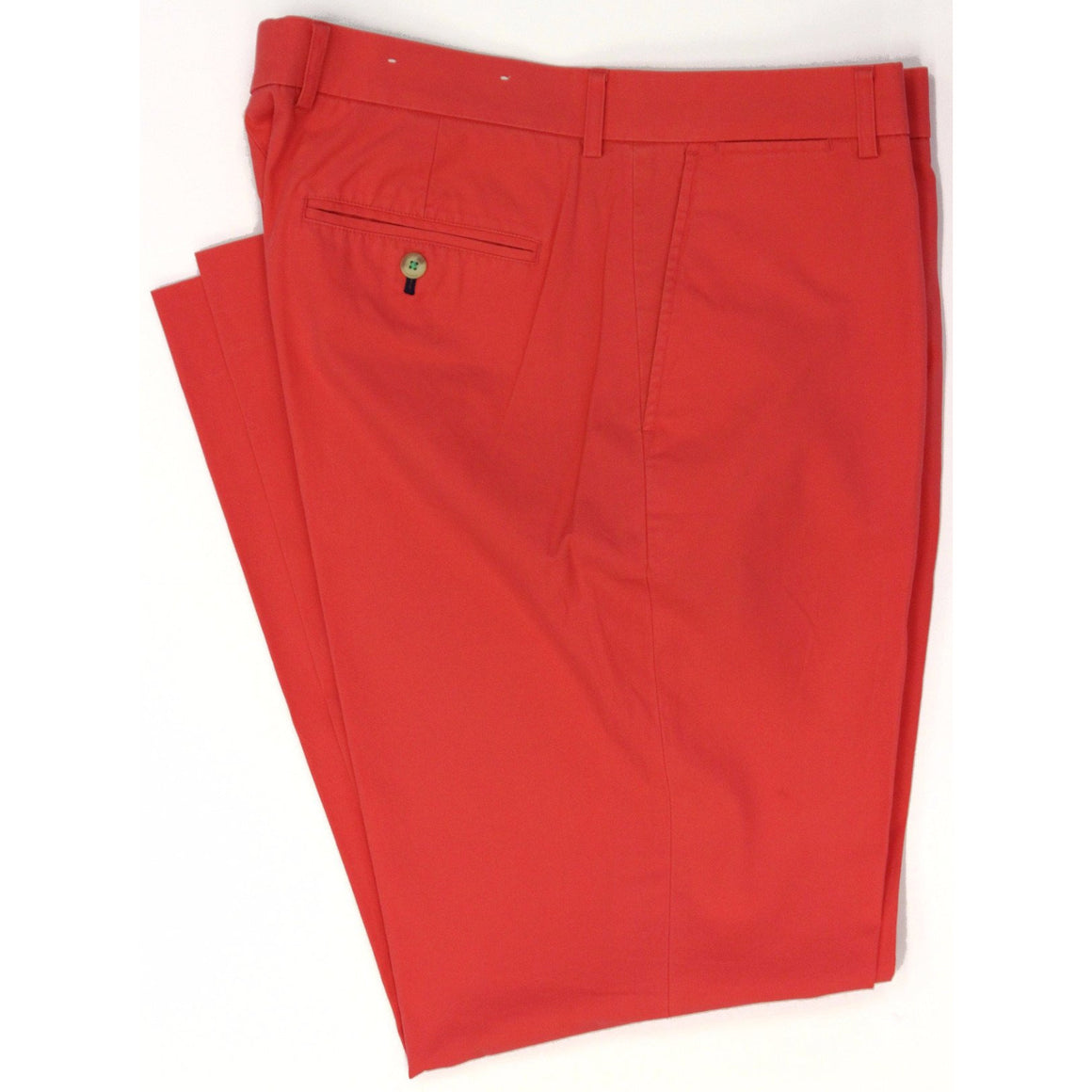 Lilly Pulitzer Coral Beach Club Red Poplin Trousers Sz: 36"W