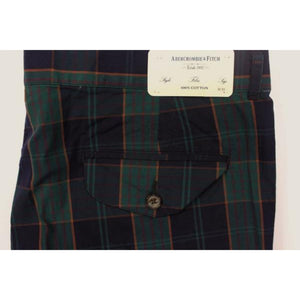 "Abercrombie & Fitch Scotch Plaid Tartan Shorts" Sz 36"W