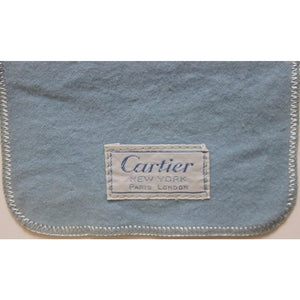 6pc Set of Cartier Chamois Bags for Sterling Silverware
