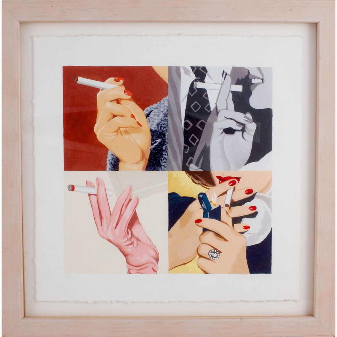 Women's Hands, Smoking