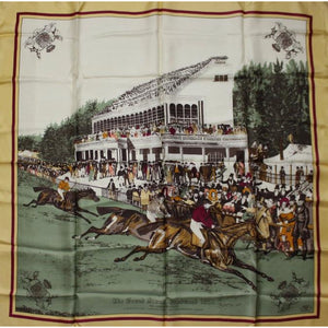 Liberty of London The Grand Stand Goodwood Stakes 1853 Silk Scarf