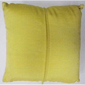 Yellow & Orange 'Cube' Stripe Pillow