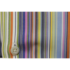 Robert Talbot Multicolor Stripe Shirt Sz: 15 1/2-36