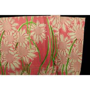 Set of 4 Lilly Pulitzer Pink & Lime Floral Print Curtain Panels